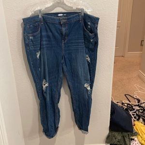 Mid rose boyfriend jeans